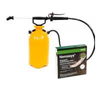 Leatherjacket Nematodes 100sqm with Nematode Compression Sprayer 6L - Yellow