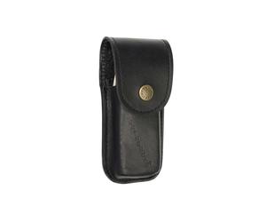 Leatherman Black Heritage Leather Holster - Sheath For Micra Model, Black, Medium