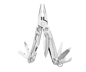 Leatherman Bolster Multitool, 13-in-1 with Pliers, 420HC Knife, Pocket Clip - Lightweight Stainless Steel