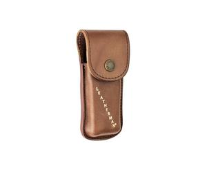 Leatherman Heritage Holster - Made of Leather with Press Stud Fastening and Leatherman lettering, for Super Tool, Surge and Signal Models, Size Large, in Brown