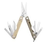 Leatherman Micra - Stainless Steel Keyring Multi-Tool with Scissors & 9 Tools, Cappuccino