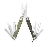 Leatherman Micra - Stainless Steel Keyring Multi-Tool with Scissors & 9 Tools, Spruce