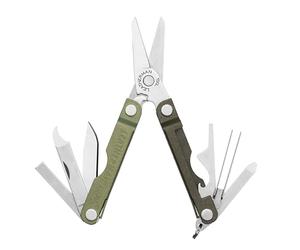 Leatherman Micra - Stainless Steel Keyring Multi-Tool with Scissors & 9 Tools, Spruce