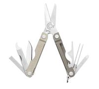 Leatherman Micra, Winter Fog | Stainless Steel Keyring Multi-Tool with Scissors & 9 Tools