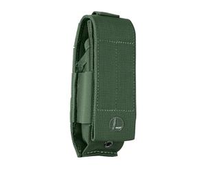 Leatherman Molle Sheath - Black Nylon Holster for Super Tool 300, Skeletool & More, Green, Large