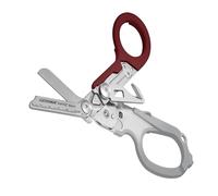 Leatherman Raptor Rescue, Garnet with Utility Holster | Folding Shears with Strap Cutter & Glass Breaker