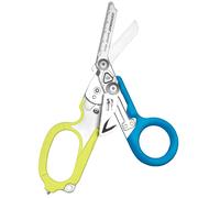 Leatherman Raptor Rescue - Emergency Response Folding Shears with Strap Cutter & Glass Breaker, Blue/Yellow, with Utility Holster