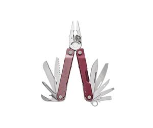 Leatherman Rebar Multi-Tool, Heathered Cranberry | 17 All-Tools for DIY & Camping
