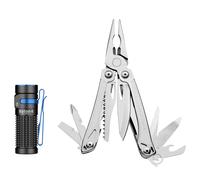 Leatherman Sidekick Multitool + Olight Baton 4 Torch - set