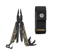 Leatherman Signal Multi-Tool & Sheath Bundle - 19-Tool Camping and Survival Multi-Tool with Black Medium Nylon Sheath - Camping & Outdoor