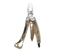 Leatherman Skeletool CX - 7-in-1 Camping & Survival Multi-Tool, Stainless Steel, Made in USA, Sandstorm