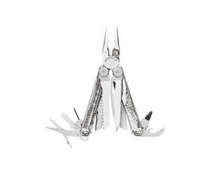 Leatherman Wave+ Multi-Tool, Special Edition, Grey | 18-in-1 Heavy-Duty Stainless Steel Tool with Blades, Pliers & Wire Cutters
