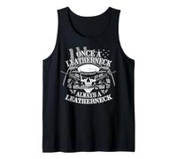 Leathernecks Once A Leatherneck Always A Leatherneck Tank Top