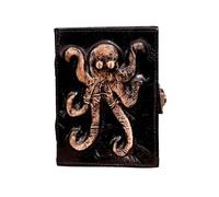 LEATHEROOZE Vintage Octopus Notebook: Octopus Composition Notebook for men women Ocean Sea Life Octopus Journal 7x5 120 Pages