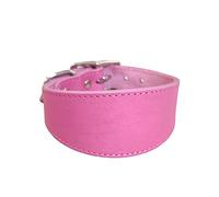 Leathers Greyhounds Collars Soft Padding Wide Collars For Whippets Lurchers Salukis Large Breeds Pet Accessories