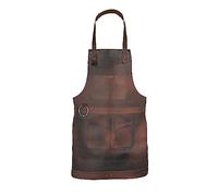 Leathershire Full Grain Leather Crossbody Handmade Apron - Perfect for Butchers, Chefs, BBQ Grill Masters, and Woodworkers