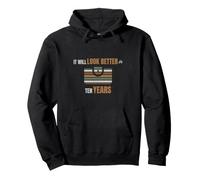 Leatherworking - It Will Look Better In Ten - Leather Craft Pullover Hoodie