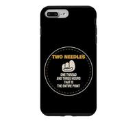 Leatherworking Two Needles One Thread Three Hours Case for iPhone 7 Plus/8 Plus