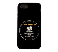 Leatherworking Two Needles One Thread Three Hours Case for iPhone SE (2020) / 7/8