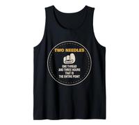 Leatherworking Two Needles One Thread Three Hours Tank Top
