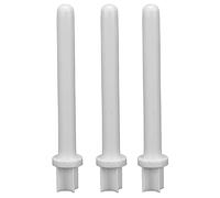 Leatikall 3pcs Sewing Machine Spool, Auxiliary Spool Pin for Singer Sewing Machine White Plastic Tailoring Accessories for Handicraft Enthusiast