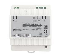 Leatikall DR-60-24 60W Single Output, 24V Din Rail Switching Power Supply AC/DC Switching Power Supply for Lighting Equipments