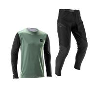 Leatt 1.0 Cycle Bicycle Bike MTB Ride Kit Mist Green