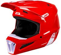Leatt 2.5 V26 Motocross Helmet, white-red, size S for Men