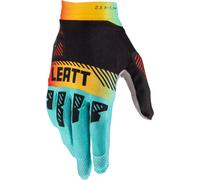 Leatt 2.5 X-Flow Contrast Motocross Gloves, black/blue/yellow, size 2XL