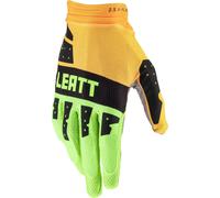 Leatt 2.5 X-Flow Contrast Motocross Gloves, black/green/yellow, size L