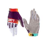 Leatt 2.5 X-Flow Contrast Motocross Gloves (White/Purple, 2XL)