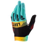 Leatt 2.5 X-Flow Contrast Motocross Gloves, black-blue-yellow, size XL for Men