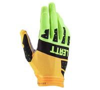 Leatt 2.5 X-Flow Contrast Motocross Gloves, black-green-yellow, size XL