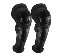 Leatt 2024 3DF Hybrid Extension Knee Guards Black Motocross MX Off Road Quad