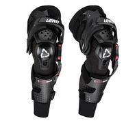 Leatt 2024 C-Frame Hybrid Knee Braces Black Motocross MX Off Road Quad ATV