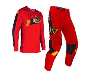 Leatt 2024 Combo Kit Pants & Shirt 3.5 Red MX Motocross Enduro Quad ATV