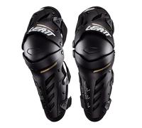 Leatt 2024 Dual Axis Knee Guards Black Motocross MX Off Road Quad Protection
