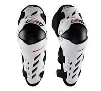 Leatt 2024 Dual Axis Knee Guards White Motocross MX Off Road Quad Protection