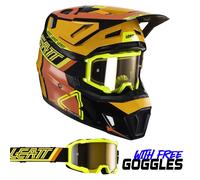 Leatt 2024 Helmet Moto 7.5 V24 Citrus MX Motocross Enduro Quad ATV