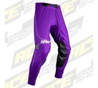 LEATT 2026 5.5 PANT/TROUSERS/BOTTOMS MOTOCROSS & ENDURO MX MOTO - PURPLE WHITE