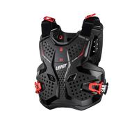 Leatt 3.5 Junior Moto Motorcycle Motorbike Chest Protector Black / Red - L-XL