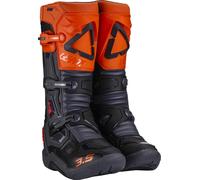 Leatt 3.5 Logo Motocross Boots, grey/black/orange, size 43