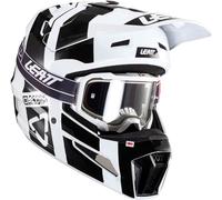 Leatt 3.5 S24, motocross helmet M Black/White