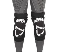 Leatt 3DF 5.0 Motocross Knee Protectors, black-white, size 2XL