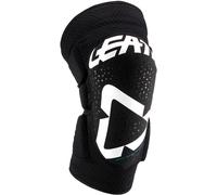 Leatt 3DF 5.0 Motocross Knee Protectors, black-white, size 2XL for Men