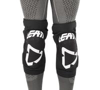 Leatt 3DF 5.0 Zip Motocross Knee Guard, white, size 2XL