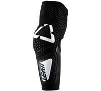 Leatt 3DF Hybrid Elbow Protectors, black-white, size 2XL for Men
