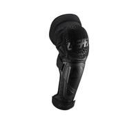 Leatt 2024 3DF Hybrid Extension Knee Guards Black Motocross MX Off Road Quad