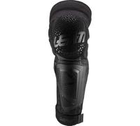 Leatt 3DF Hybrid EXT Motocross Knee/Shin Guard, black, size S M for Men