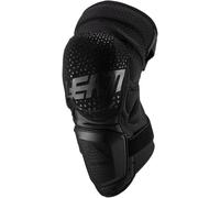 Leatt 3DF Hybrid Motocross Knee Protectors, black, size L XL